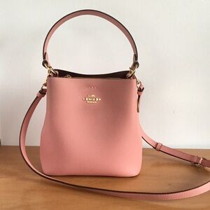 Coach Small Town Bucket Bag Pink